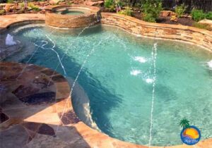 free form pools by aqua blue custom pools