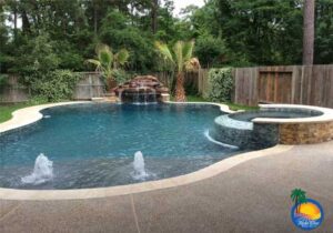 free form pools by aqua blue custom pools