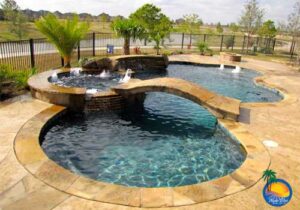 free form pools by aqua blue custom pools
