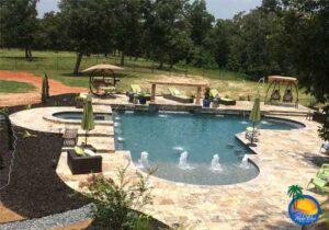 free form pools by aqua blue custom pools