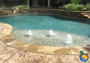 free form pools by aqua blue custom pools